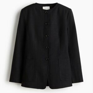 H&M Linen-Blend Jacket